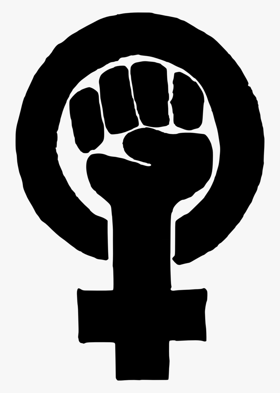 Black Feminist Symbol, Transparent Clipart