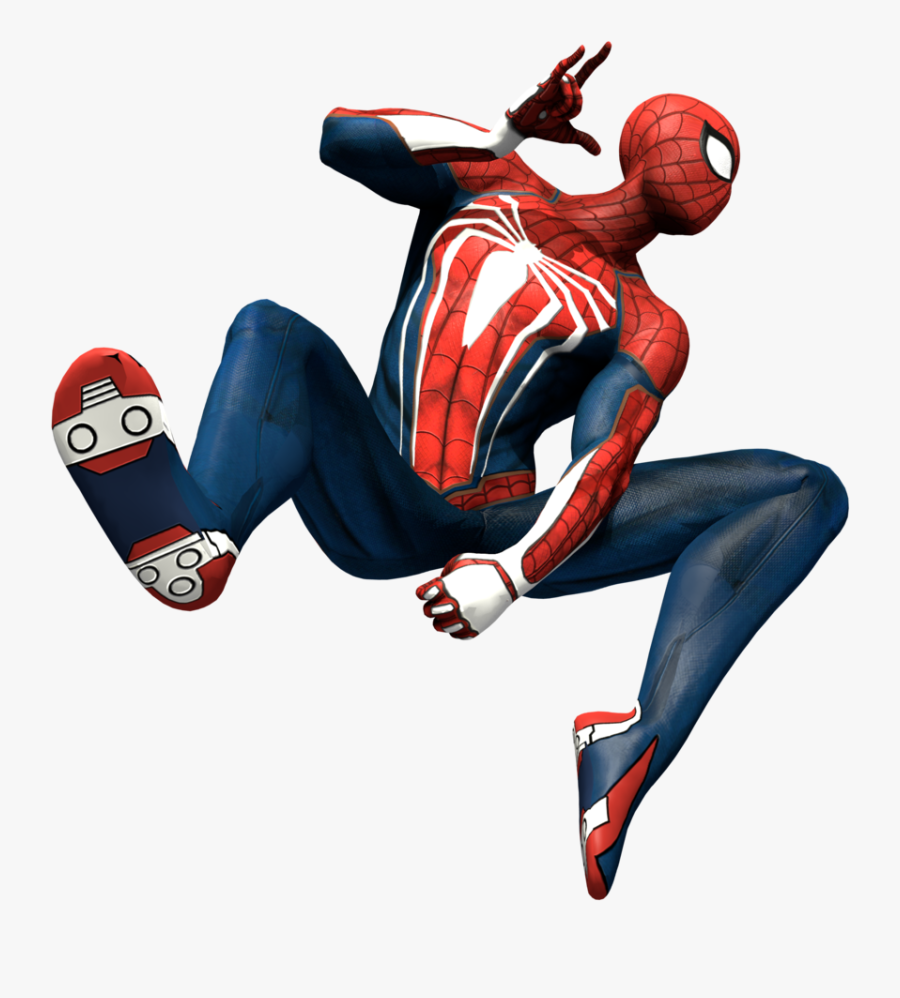 Transparent Spiderman Clipart - Spider Man Ps4 Transparent, Transparent Clipart