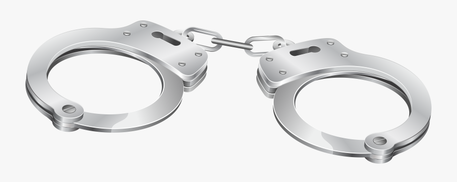 Clip Art Police Handcuffs Clipart - Handcuffs Transparent, Transparent Clipart