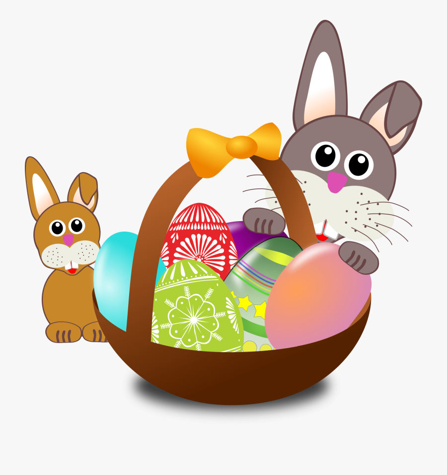 March Clipart Easter - Cesta De Pascoa Png, Transparent Clipart