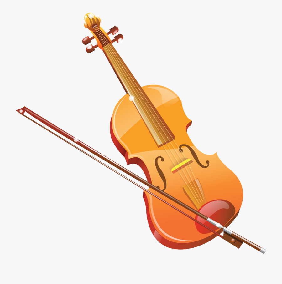 Violin Clipart Transparent Pencil And In Color Violin - Violin Clipart, Transparent Clipart