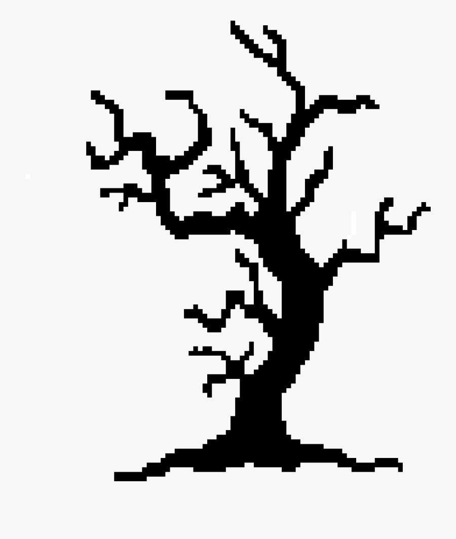 Spooky Trees Clipart , Png Download - Black And White Halloween Vector, Transparent Clipart