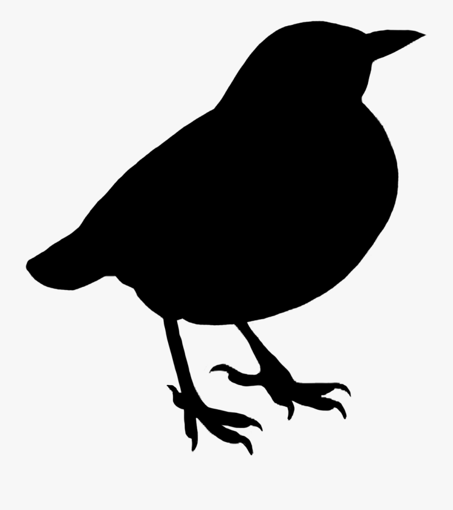 Bird Silhouette Clipart Transparent Png - Black Bird Transparent Background, Transparent Clipart