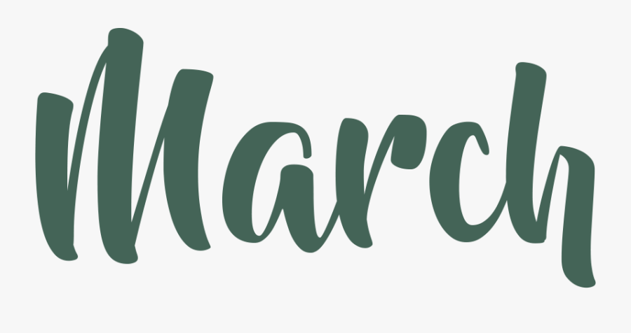 Transparent Month Of March Clipart - Transparent March Png, Transparent Clipart
