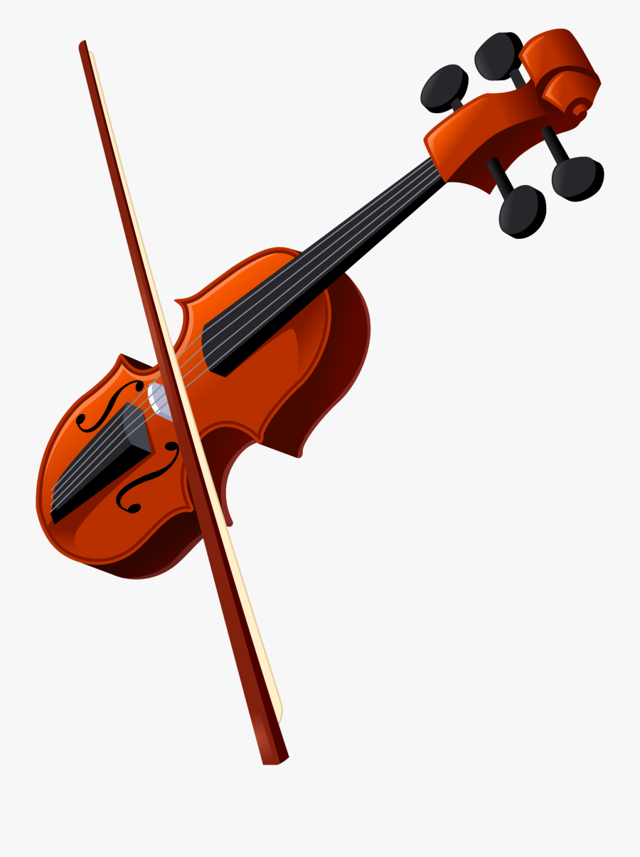 Violin Transparent Free Images Only Cliparts - Cartoon Violin Clipart Png, Transparent Clipart
