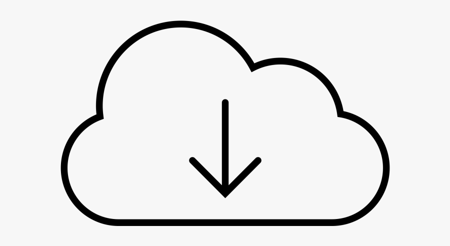 Cloud Download Icon Png Image Free Download Searchpng - Download Cloud Icon Hd, Transparent Clipart