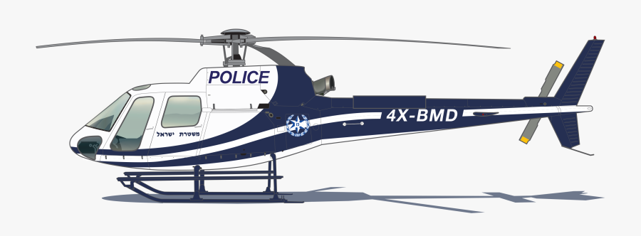 Light Blue Clipart Police Helicopter - Lapd Helicopter Png, Transparent Clipart