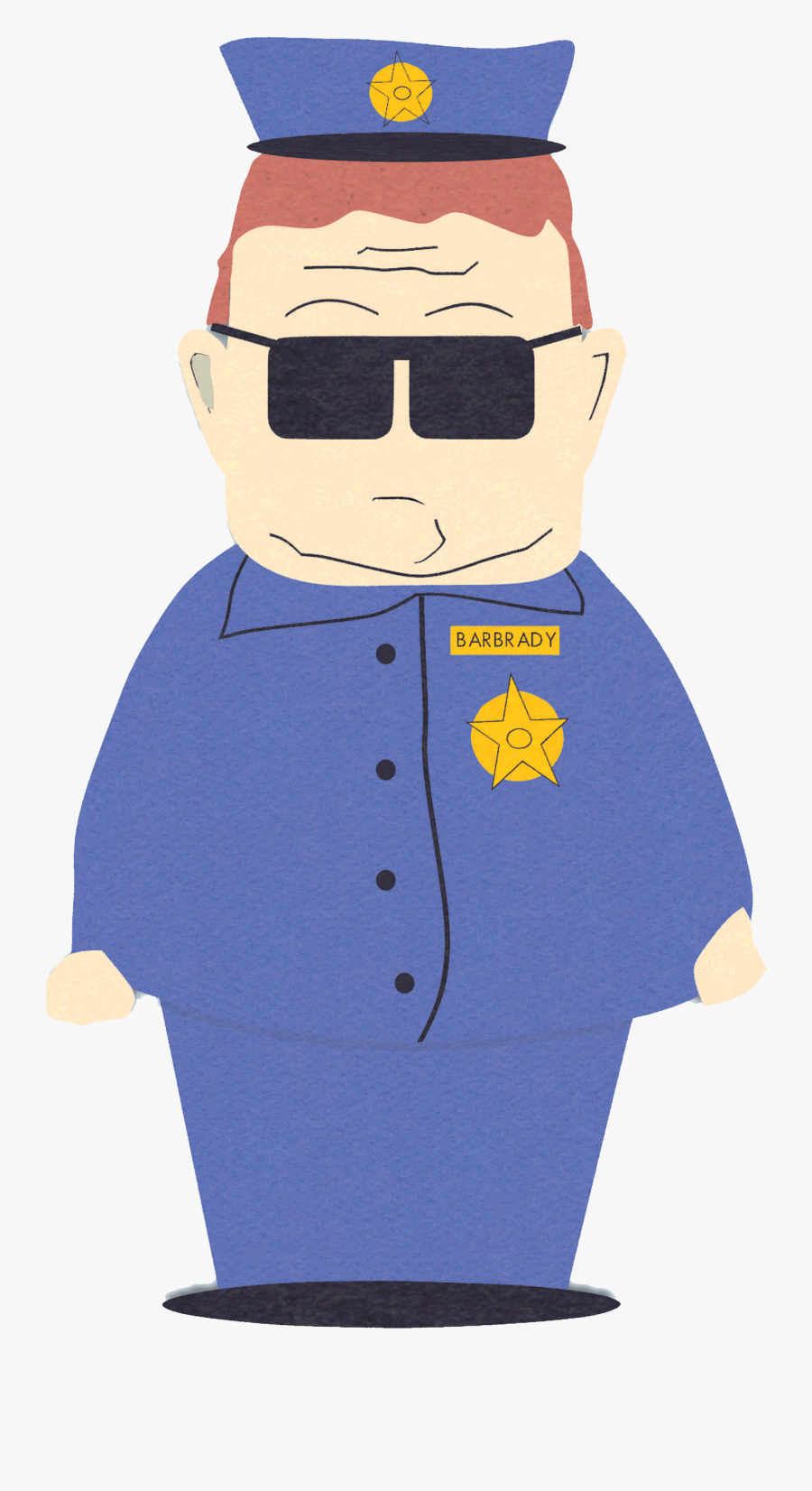 Police Clipart Officier - Police Man South Park, Transparent Clipart