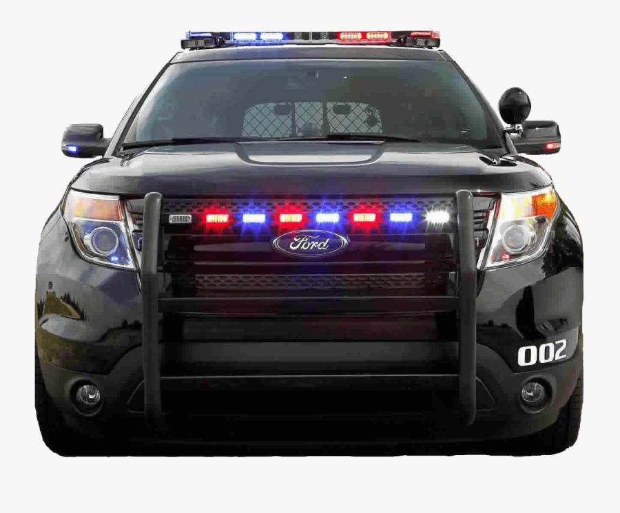 Us Police Car Transparent Png - 2018 Explorer Police Interceptor, Transparent Clipart
