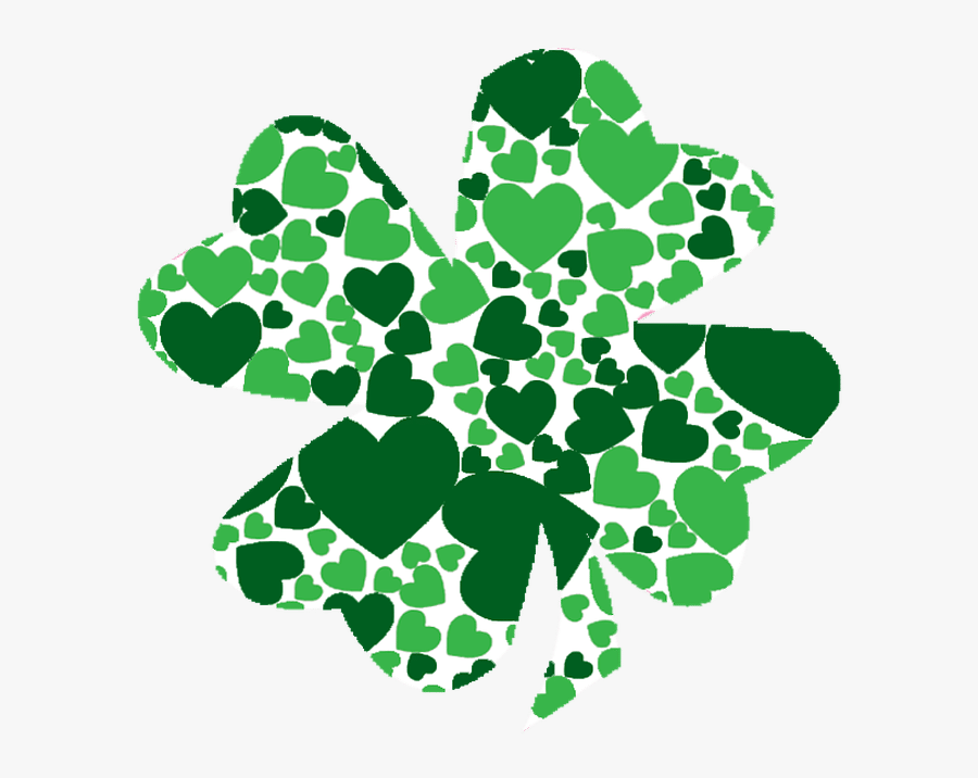 Clover Green, Shamrock, March, Love, Spring, Hearts, - Live A Life I Deserve, Transparent Clipart