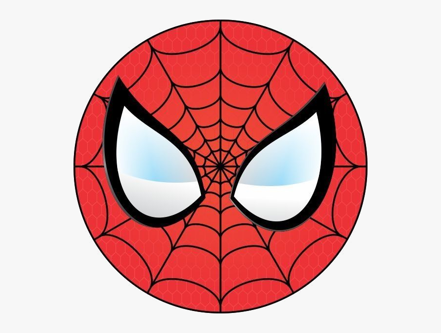 Spiderman Clipart Head Free Clip Art Stock Illustrations - Logo Spiderman Clipart, Transparent Clipart