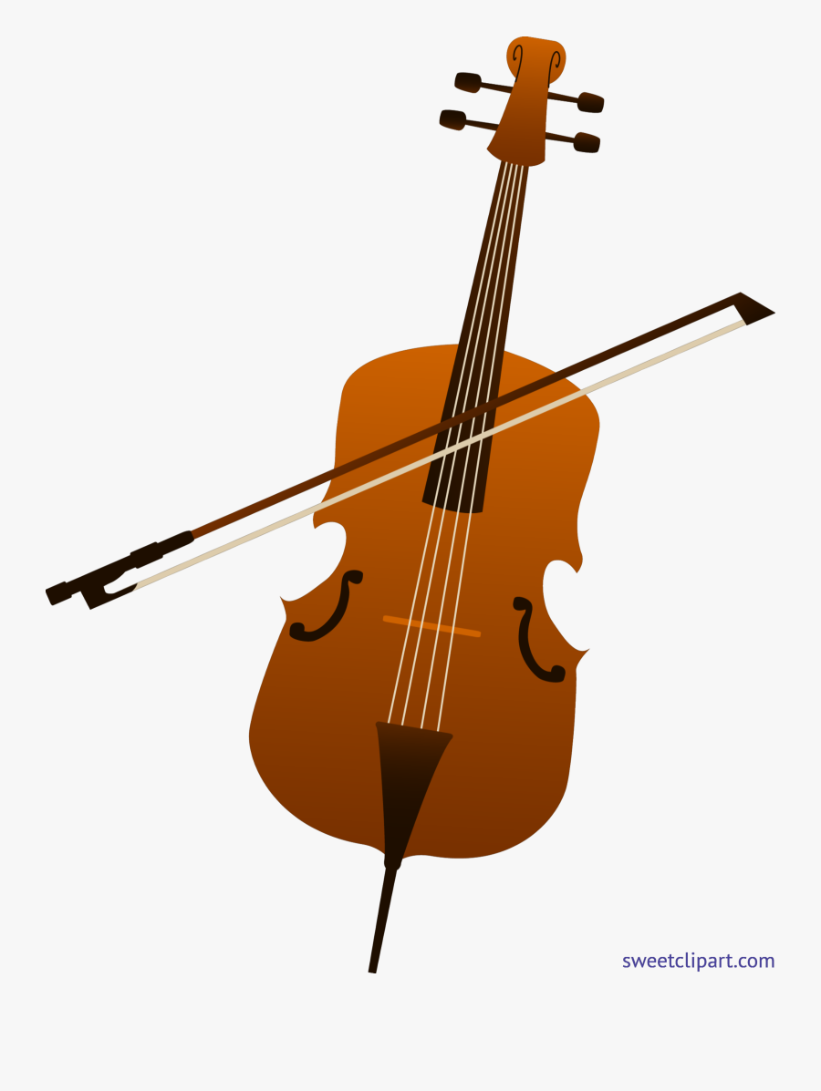 Cello Clip Art, Transparent Clipart