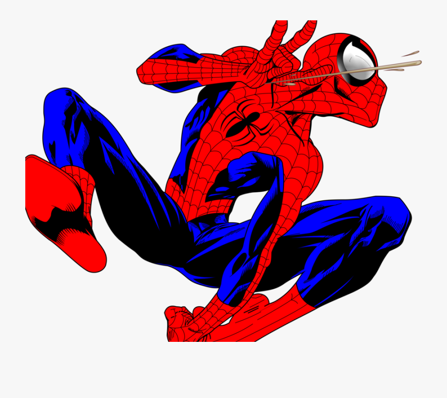 Spiderman - Ultimate Spider Man Suit Comic, Transparent Clipart