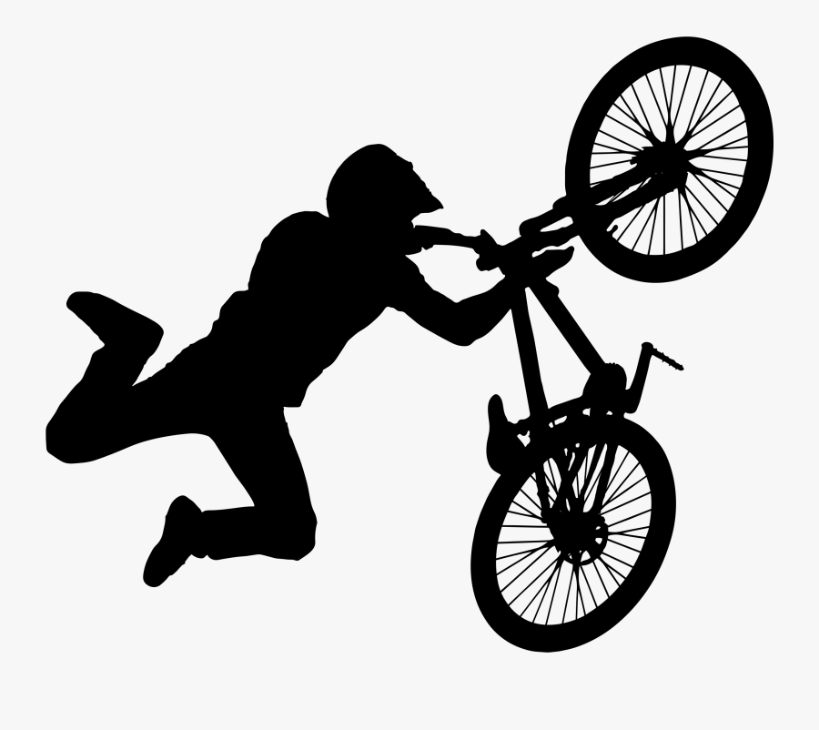 Transparent Bike Clip Art - Bmx Bike Clip Art, Transparent Clipart