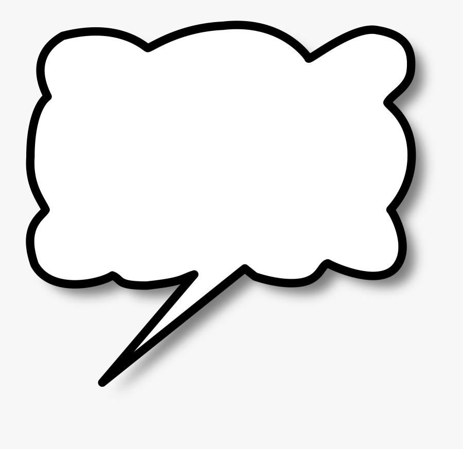 Speech Bubble - Word Bubble Clipart, Transparent Clipart