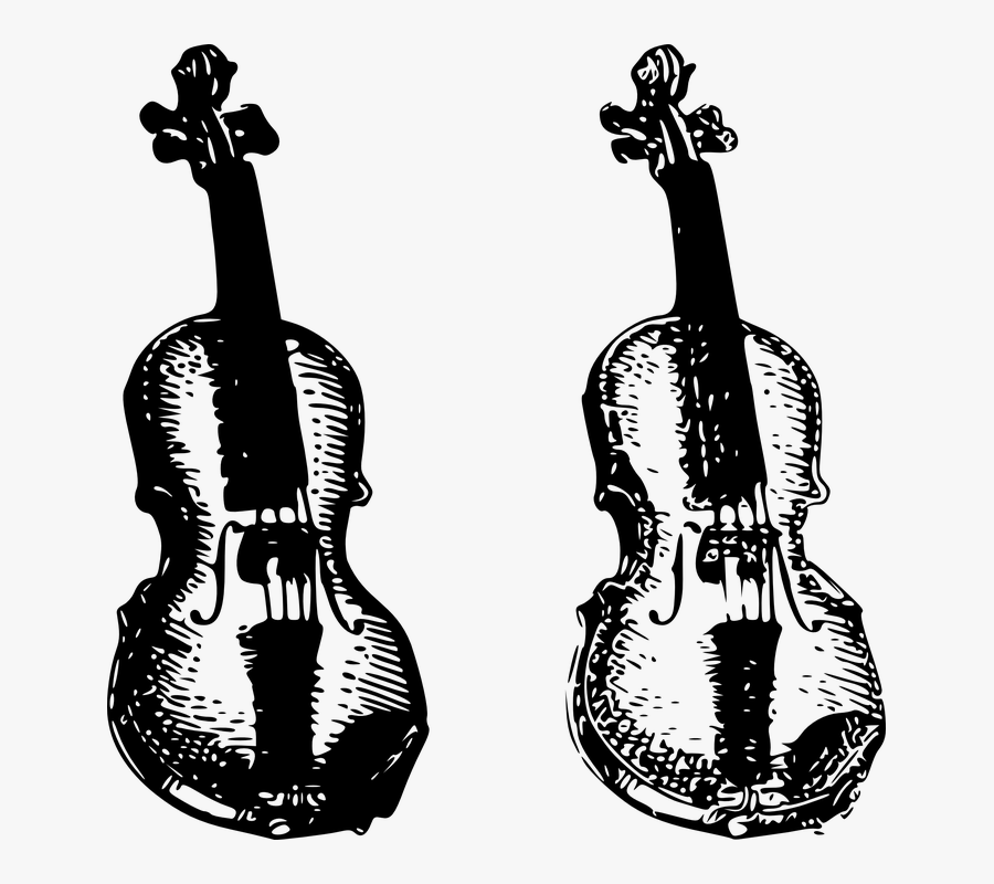 Violin Clip Art, Transparent Clipart