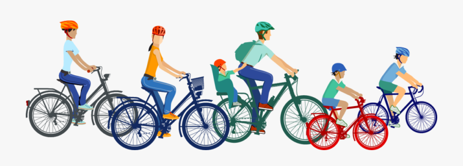 Bicycle Clipart Group Cycling - Bicycles Png, Transparent Clipart