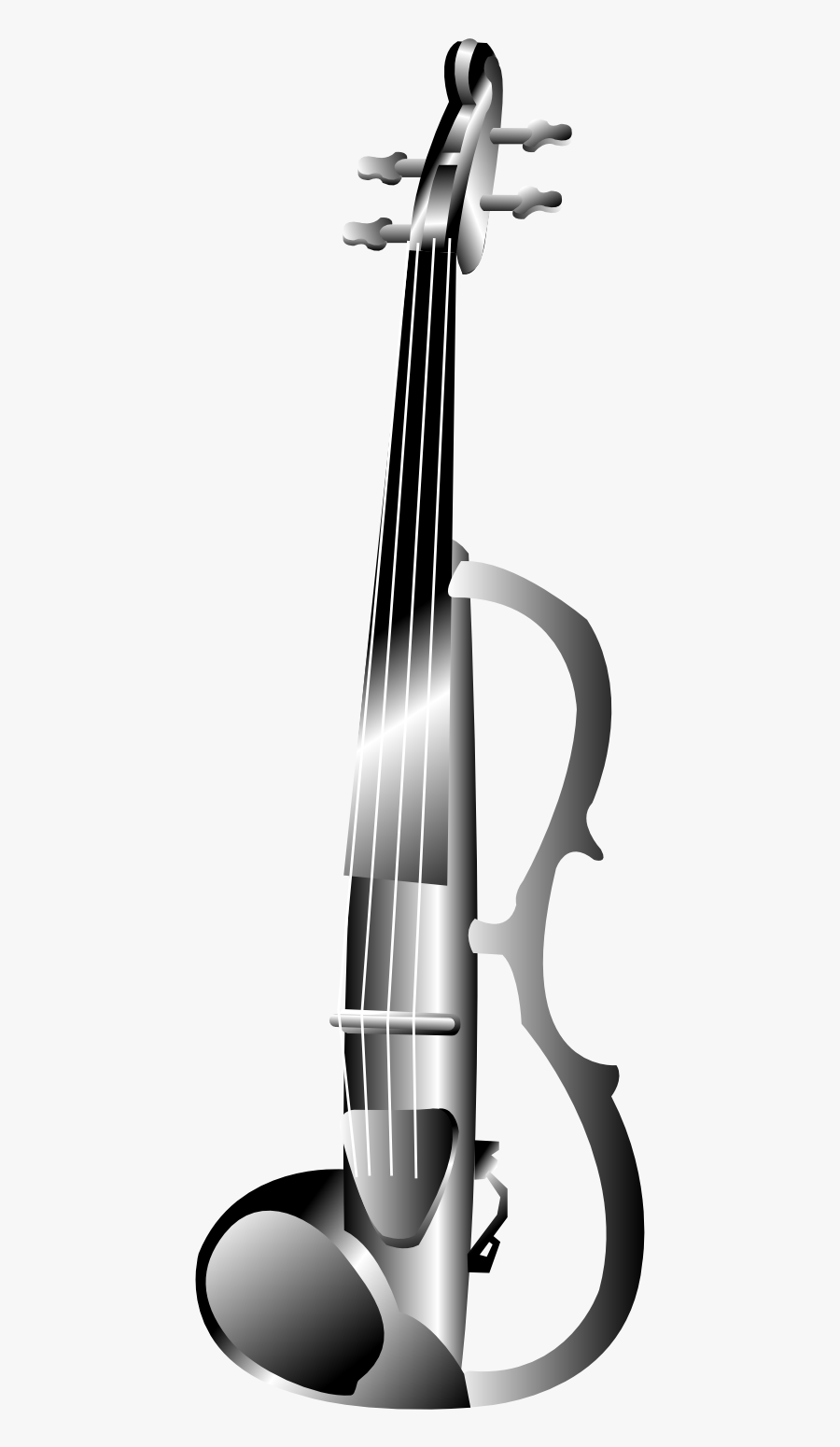 Electric Violin Clipart, Transparent Clipart