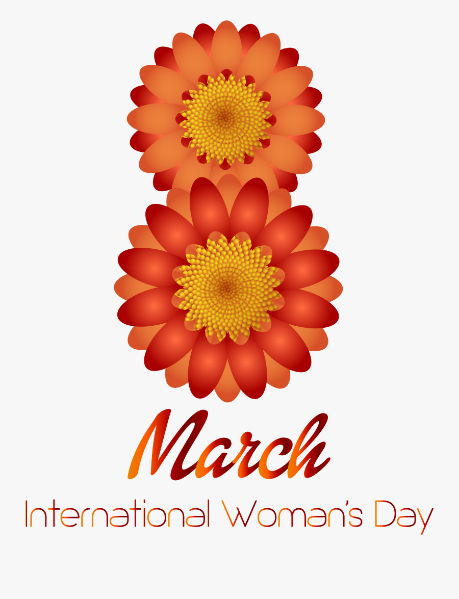 March 8th Happy Women"s Day Transparent Png Clip Art, Transparent Clipart
