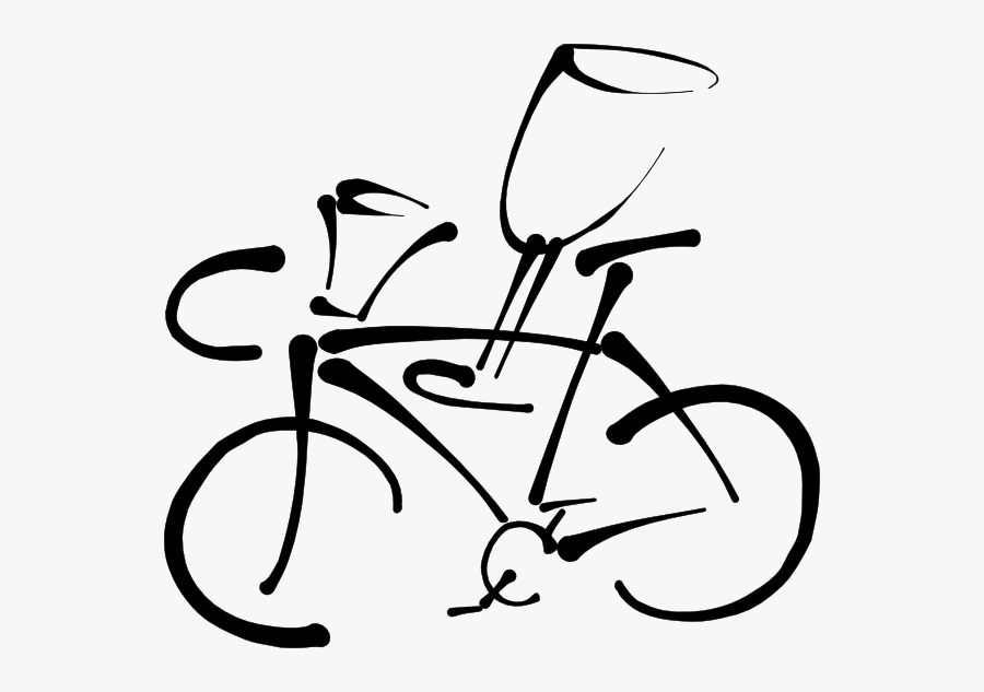 Cartoon Cyclist, Transparent Clipart