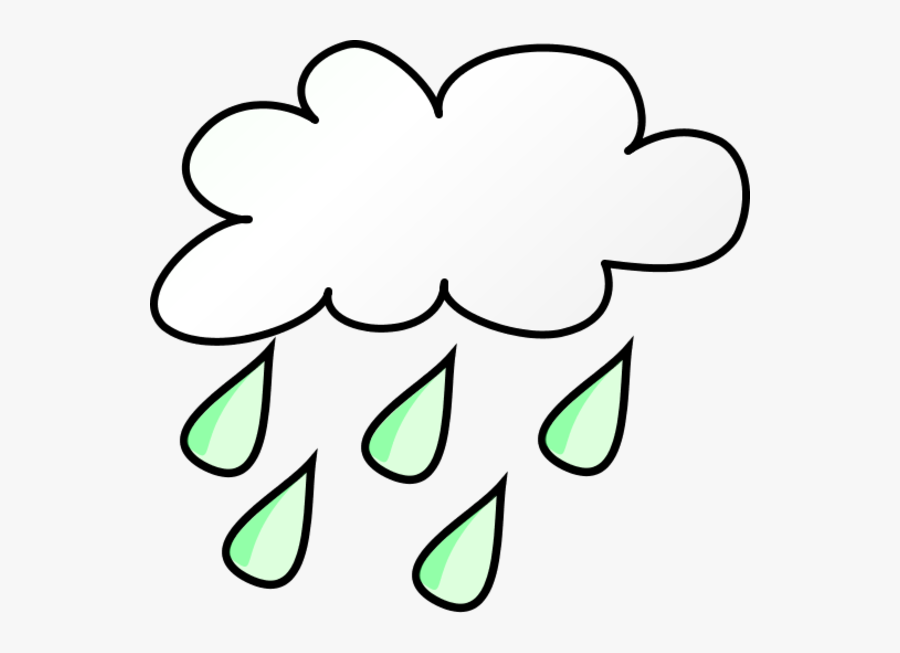 Rain Clip Art Black And White, Transparent Clipart
