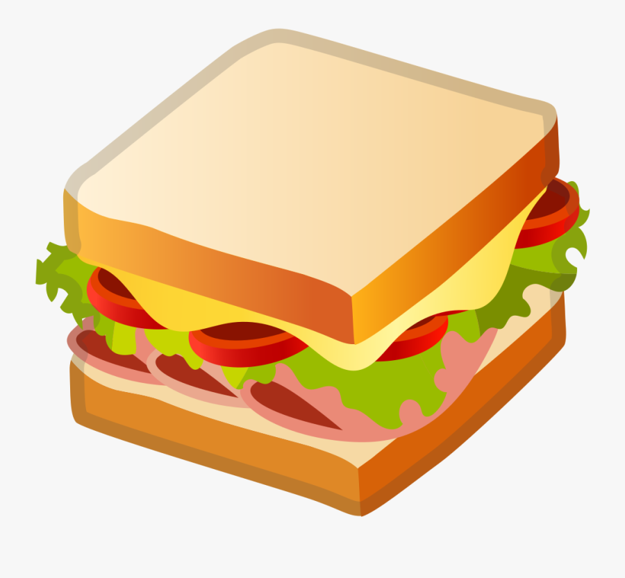 Noto Emoji Oreo 1f96a - Sandwich Emoticon, Transparent Clipart