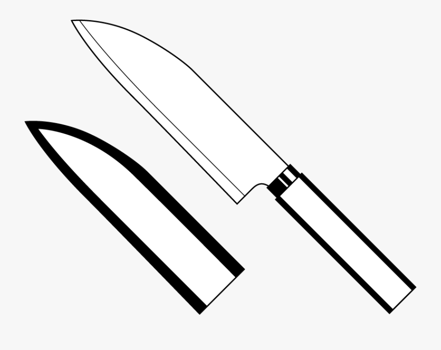 Knife Clip Art Free Clipart Images - Knife Clipart In Black And White, Transparent Clipart