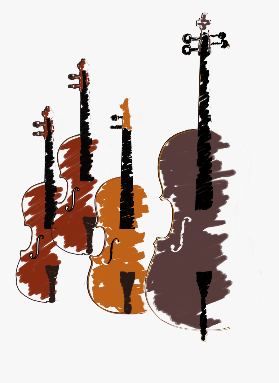 Violin Clipart, Transparent Clipart
