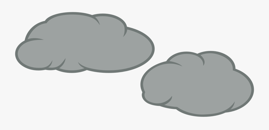 Free Dark Cloud Clip Art - Rain Cloud Cutie Mark, Transparent Clipart