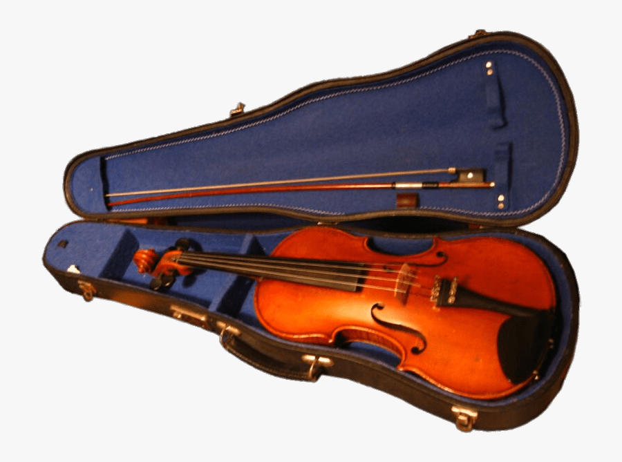 Violin In Its Case - Violin In A Case, Transparent Clipart