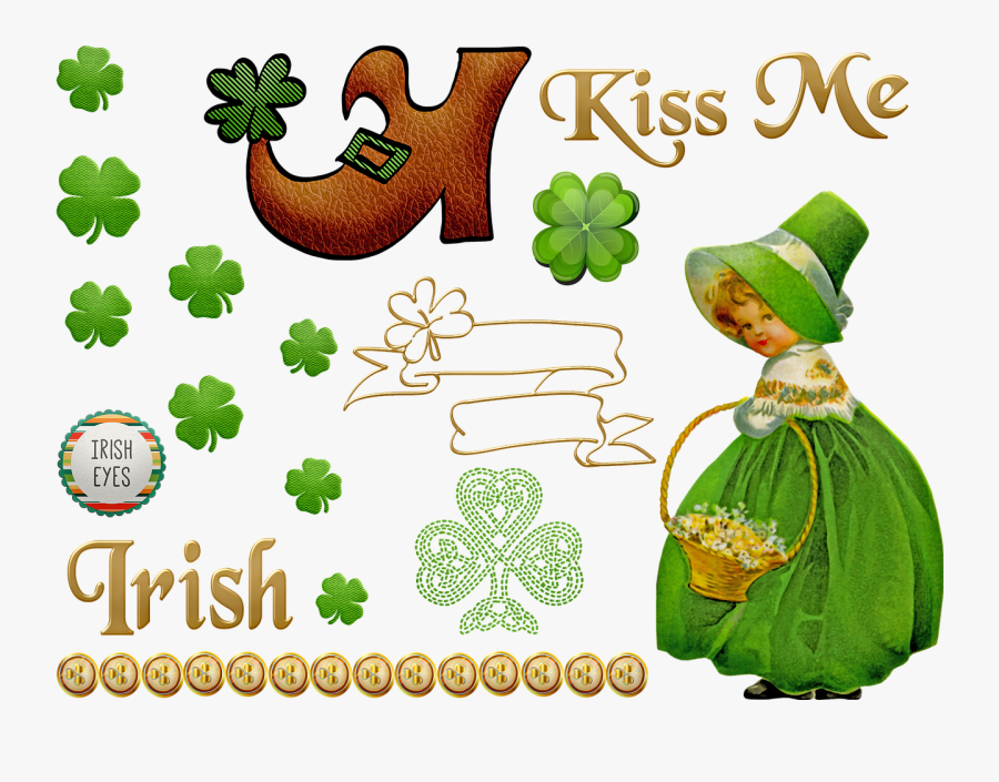 Saint Patrick"s Day March 17 Leprechaun, Transparent Clipart
