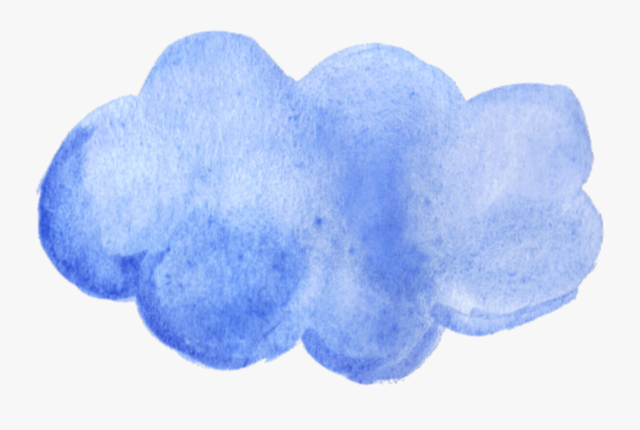 Bubble Clipart Watercolor - Water Color Cloud Png, Transparent Clipart