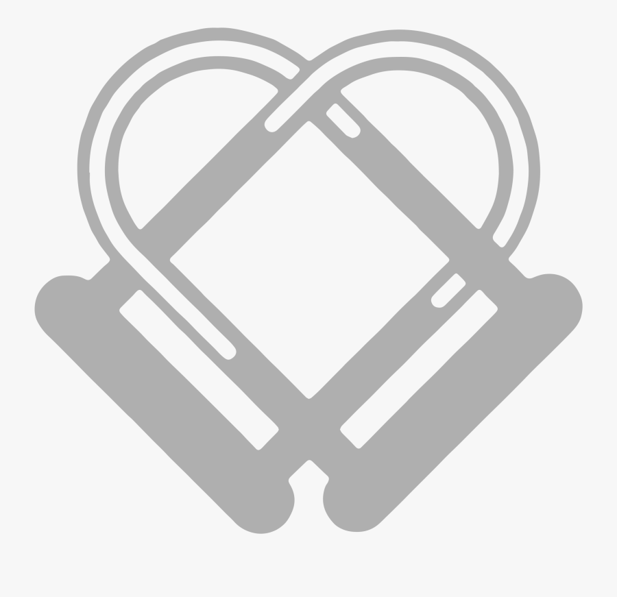 0042 Locked Bicycle Heart - Logos Bicycle Locks, Transparent Clipart