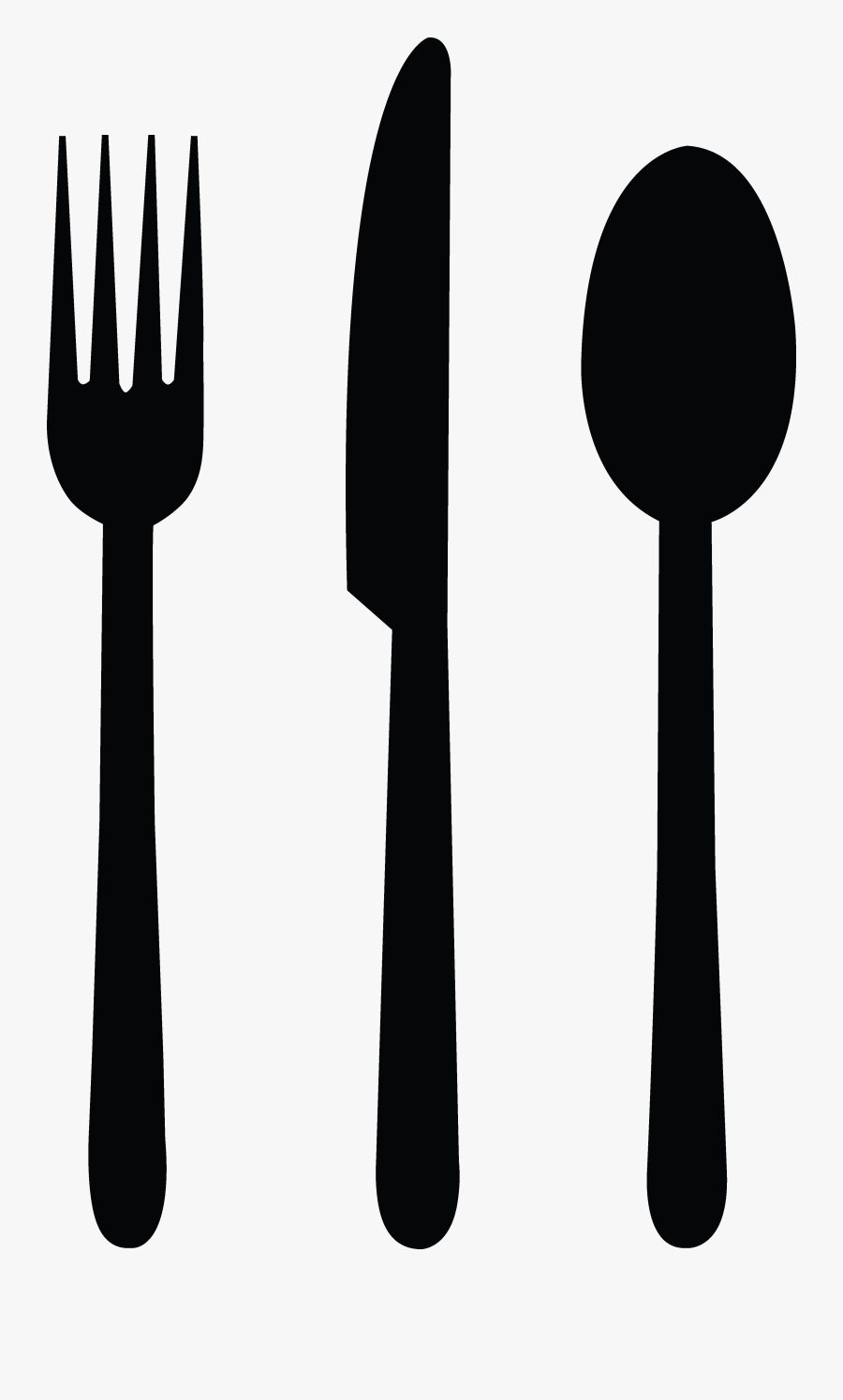 Knife And Fork Clipart Synkee - Spoon And Fork Clipart, Transparent Clipart