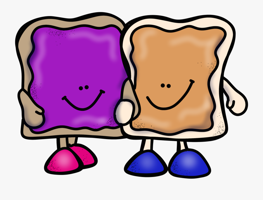Hd Peanut Butter And - Peanut Butter And Jelly Sandwich Clipart, Transparent Clipart