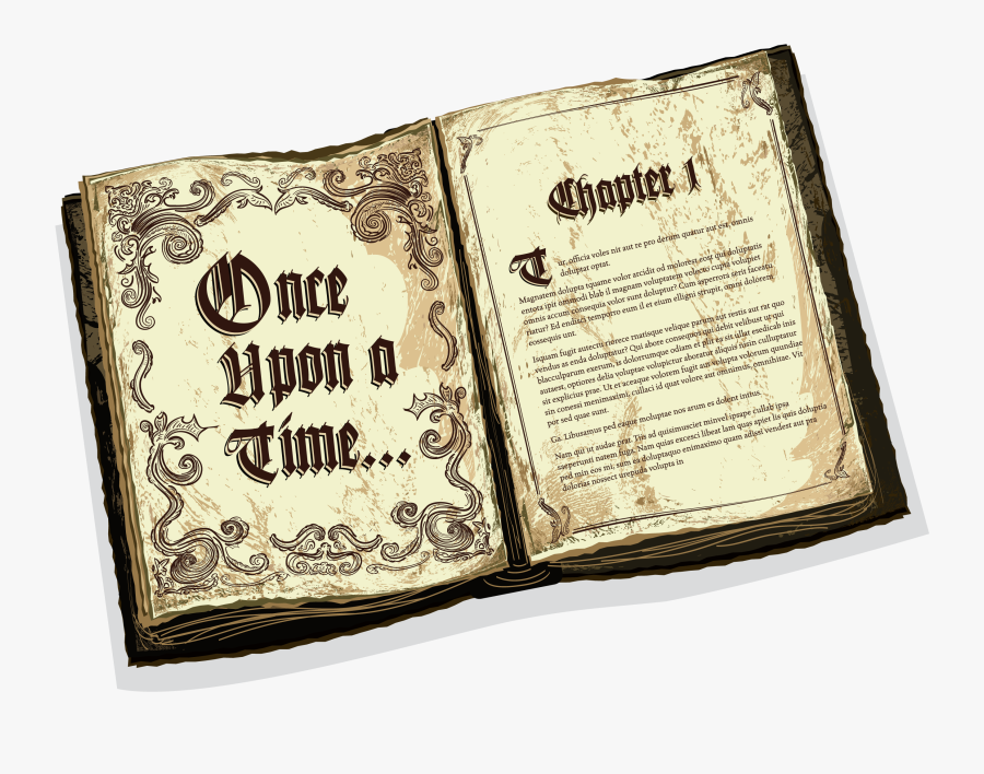 Exp Facilis Technology Home - Fairy Tale Open Book, Transparent Clipart