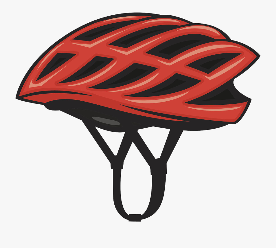 Bicycle Helmet Motorcycle Helmet Clip Art - Clip Art Bike Helmet, Transparent Clipart