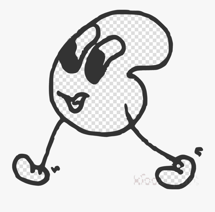 Peanut Walking Clipart Butter And Jelly Sandwich Clip - Baby Mickey Mouse Png, Transparent Clipart