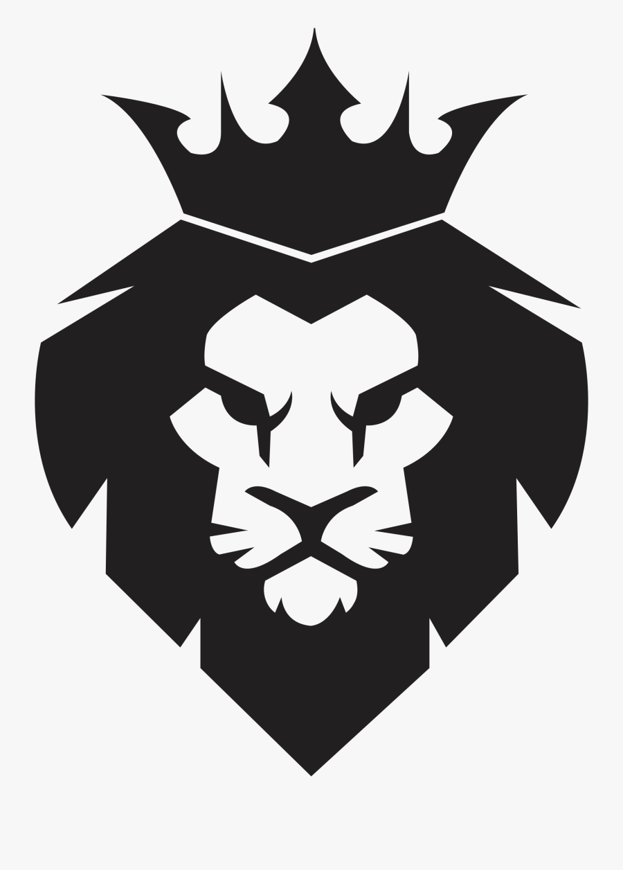 Black Lion Clipart With Crown - Lion King Icon Png, Transparent Clipart