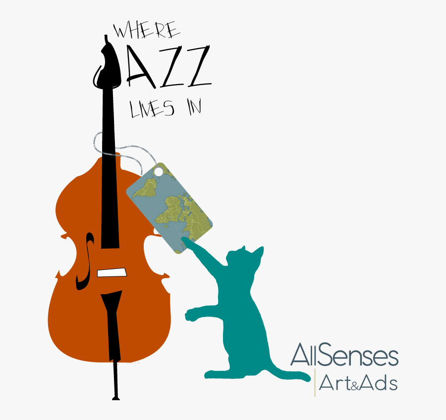 Transparent Violin Clipart Png - Трафареты Кошек На Стену, Transparent Clipart