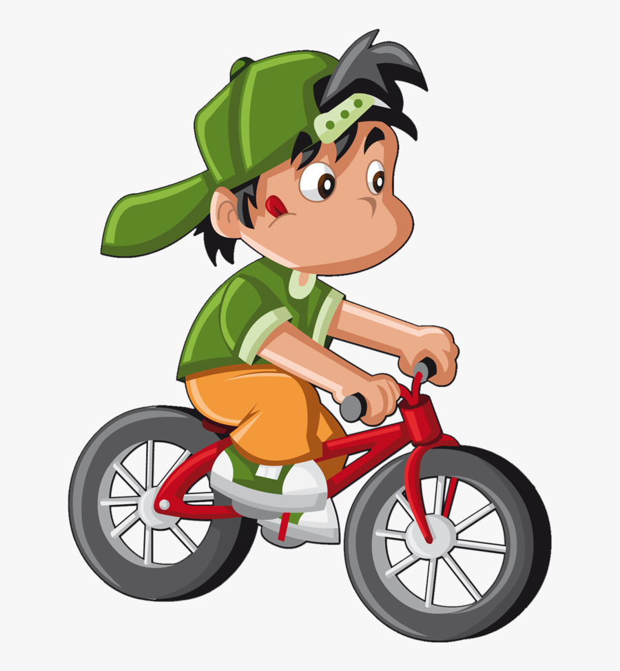 Bicycle Clipart Cycle Parking - Biking Cartoon, Transparent Clipart