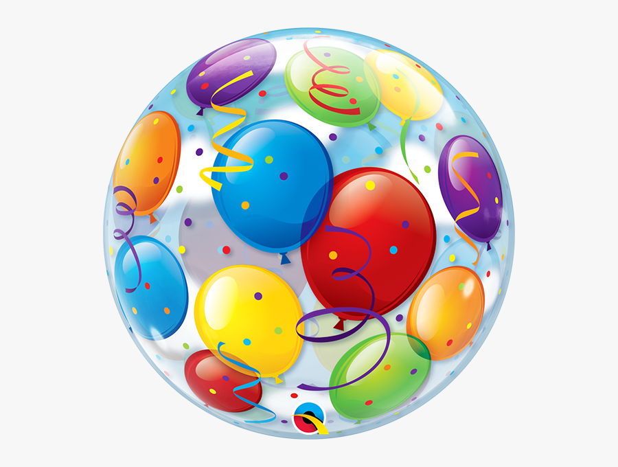 Bubble Balloons Ø 56 Cm Ballon Ungefüllt Qualatex - Balão Bubble Qualatex 22 Mundo, Transparent Clipart