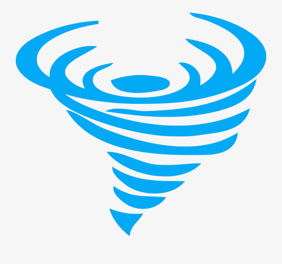 Transparent Hurricane Symbol Png - Tornado Clip Art, Transparent Clipart