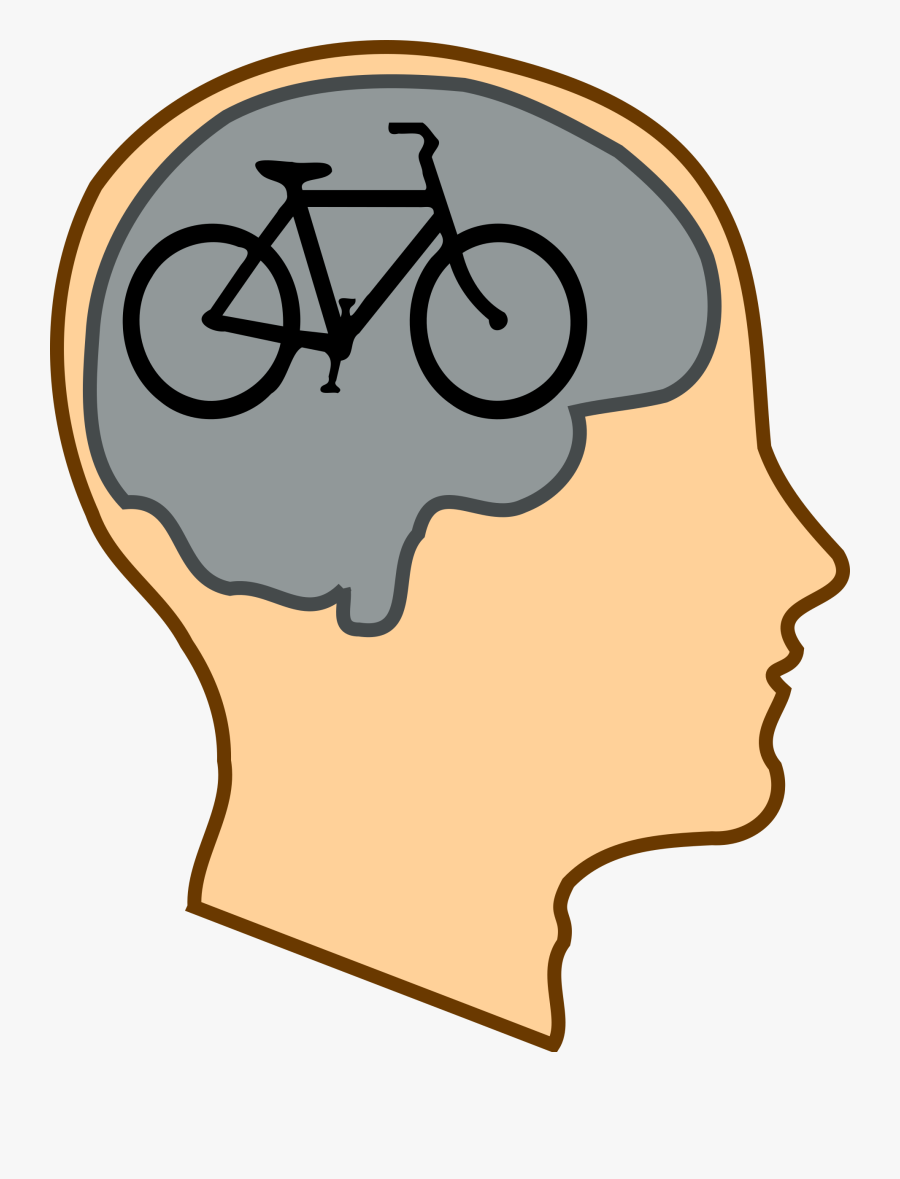 Mind Clipart Healthy Mind - Life Gets Complicated I Ride, Transparent Clipart
