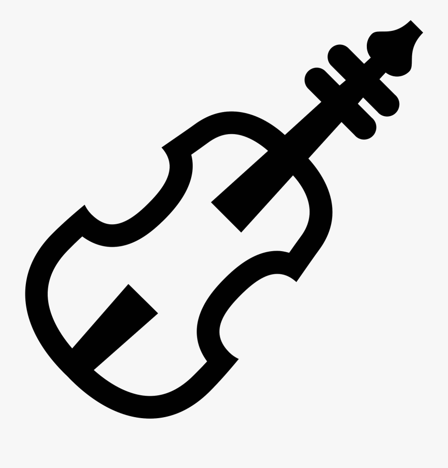 The Violin Has Strings That Allow For Playing All Down - Violin Icon Png, Transparent Clipart