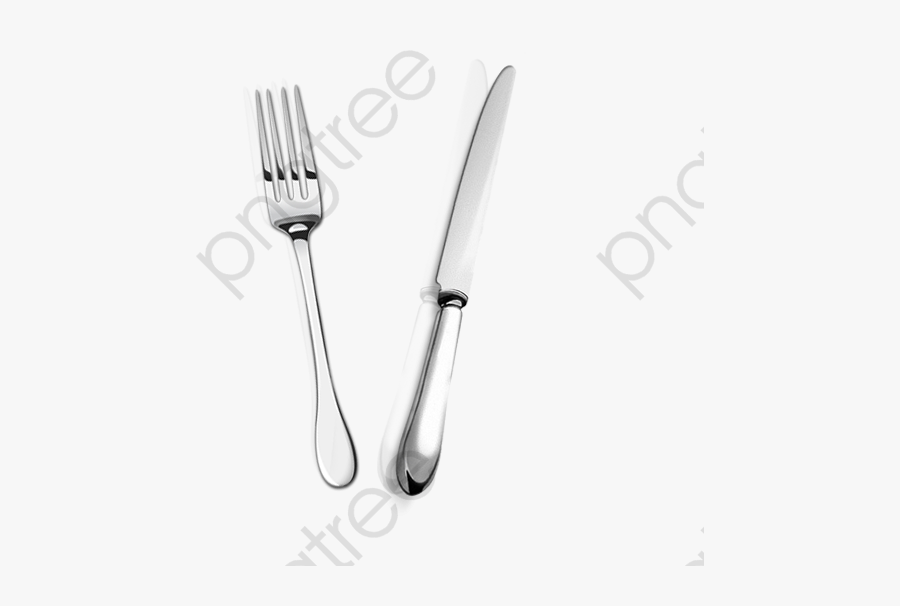 Knife And Fork - Knife, Transparent Clipart