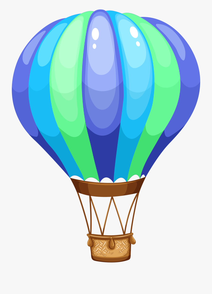 Pin By Leila Moraes On Balon - Cute Hot Air Balloon Clipart, Transparent Clipart