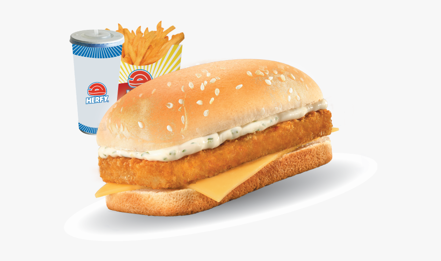 Sandwich Clipart Fish Fillet - French Fries, Transparent Clipart
