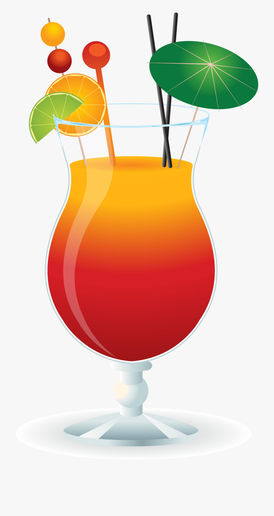 Orange Cocktail Clipart - Cocktail Clipart, Transparent Clipart