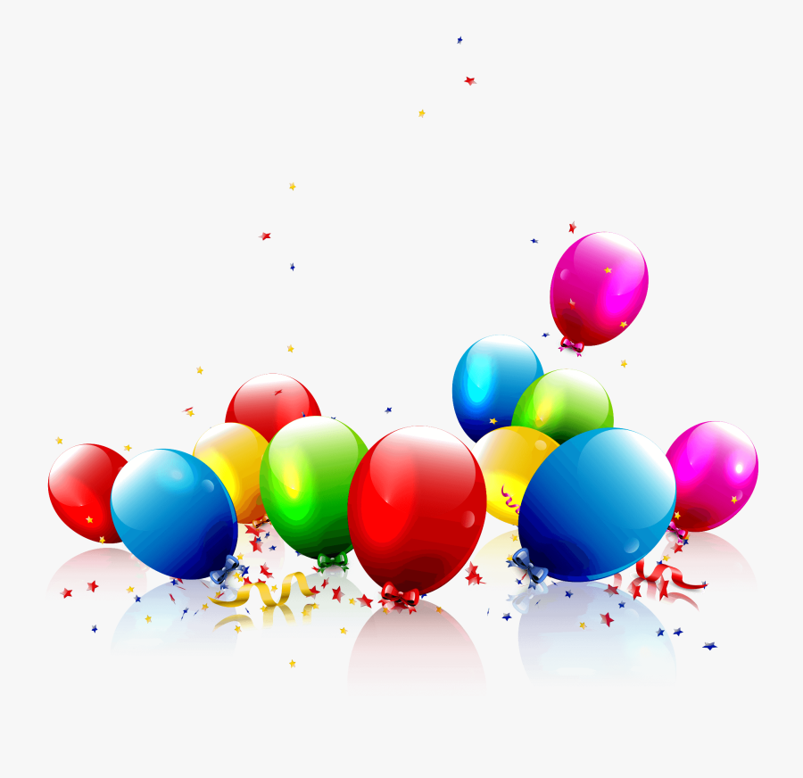 Balloons Clipart Party - Party Balloons Clipart, Transparent Clipart